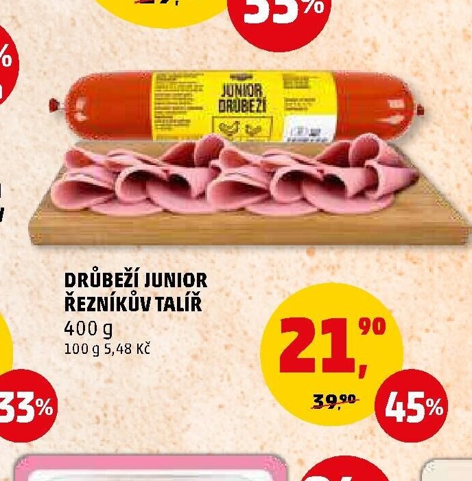 DRŮBEŽÍ JUNIOR ŘEZNÍKŮV TALÍŘ 400 g