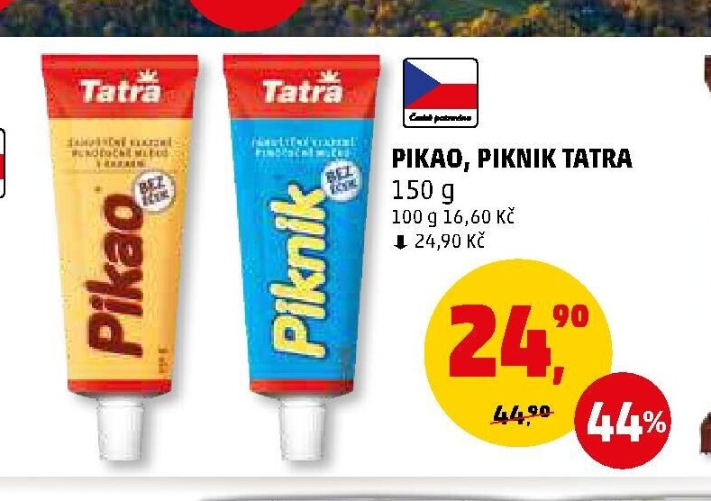 PIKAO, PIKNIK TATRA 150 g