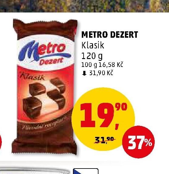 METRO DEZERT Klasik 120 g