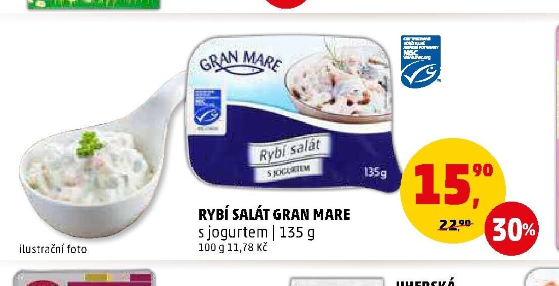 RYBÍ SALÁT GRAN MARE s jogurtem | 135 g