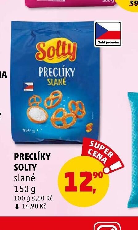 PRECLÍKY SOLTY slané 150 g