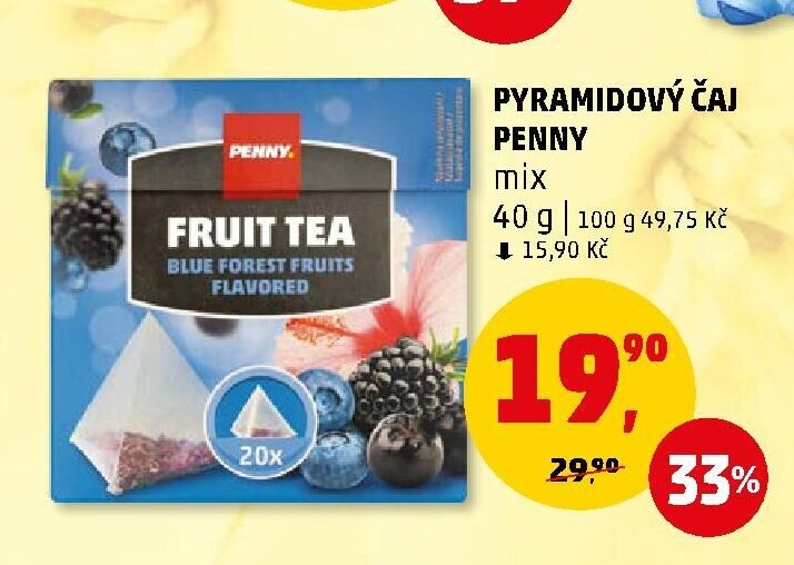 Pyramidový čaj Penny mix