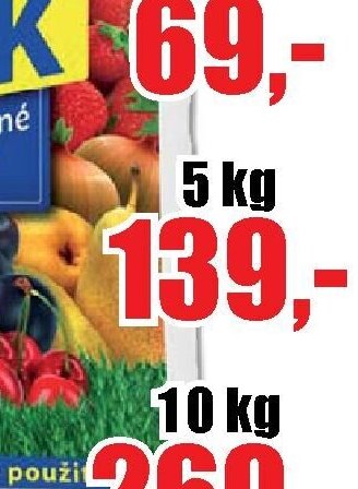 Minerální hnojivo NPK 5 kg