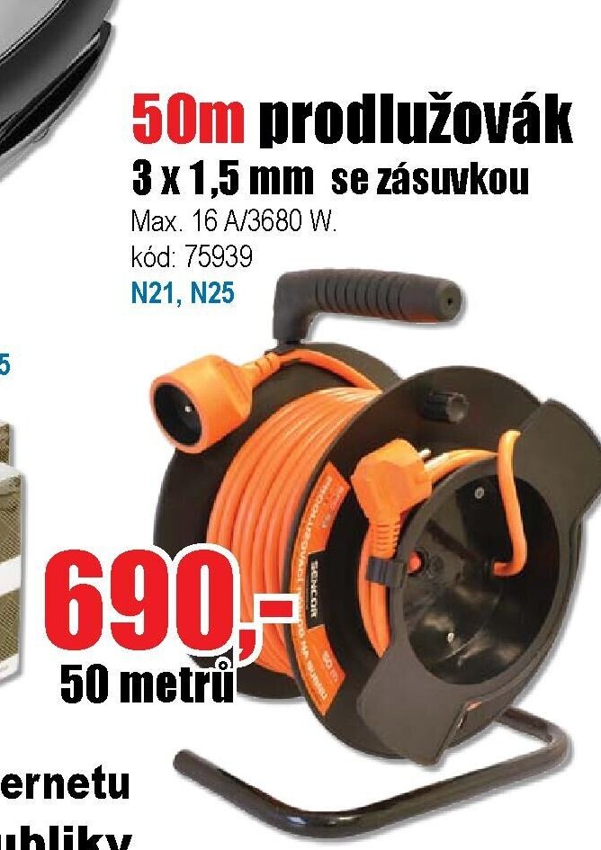 Prodlužovák 50 m