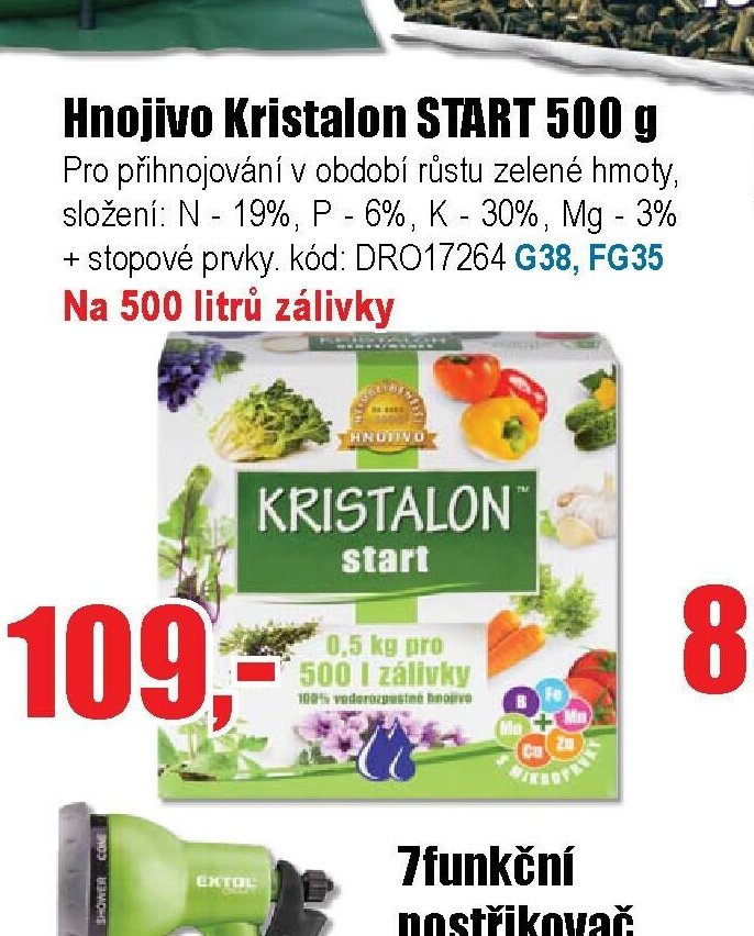 Hnojivo Kristalon START