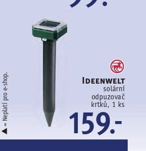 IDEENWELT solární odpuzovač krtků