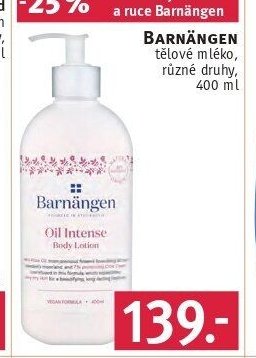 BARNÄNGEN tělové mléko