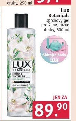 LUX Botanicals sprchový gel