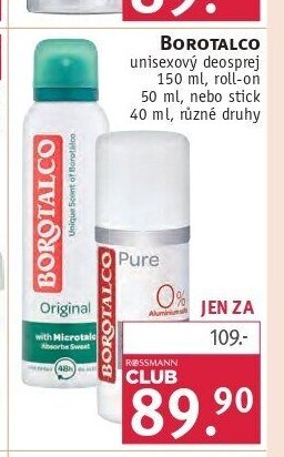 BOROTALCO deosprej