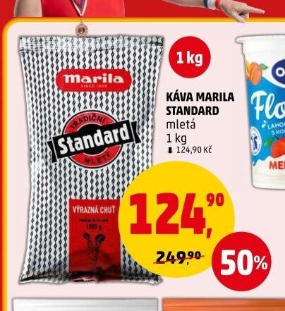 KÁVA MARILA STANDARD mletá 1 kg