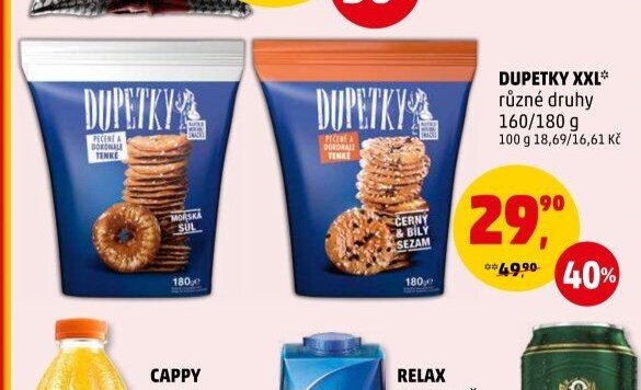 DUPETKY XXL* různé druhy 160/180 g