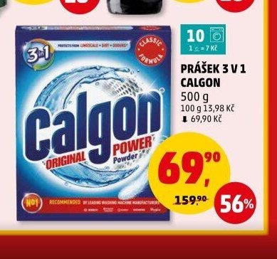 PRÁŠEK 3 V 1 CALGON 500 g