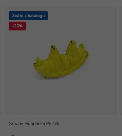 Smoby Houpačka Pejsek