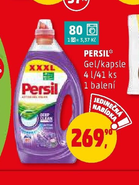 Persil gel/kapsle 4 l/41 ks