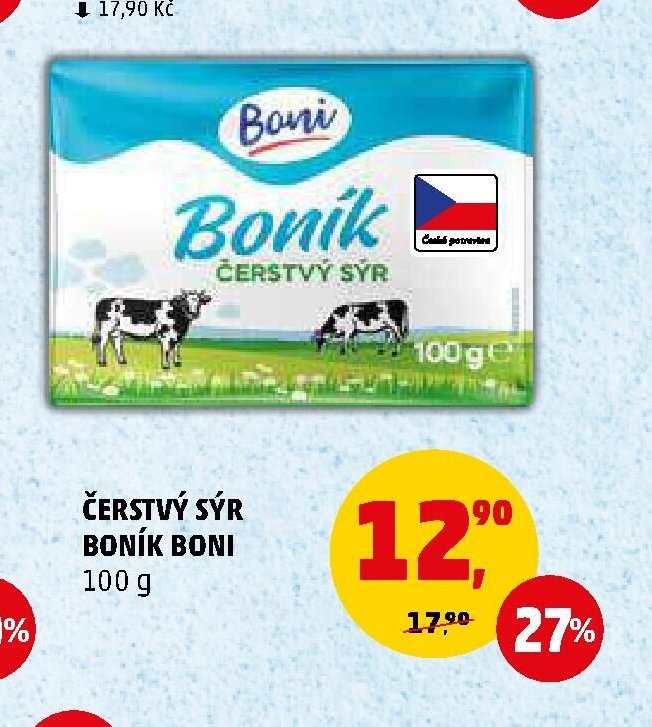 ČERSTVÝ SÝR BONÍK BONI