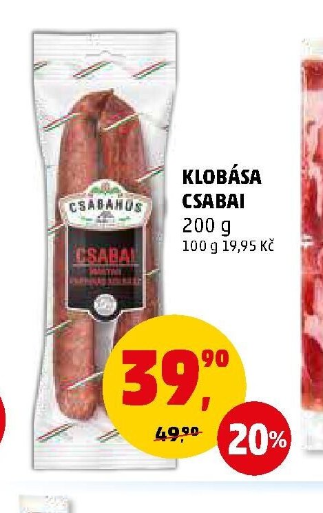 KLOBÁSA CSABAI 200 g