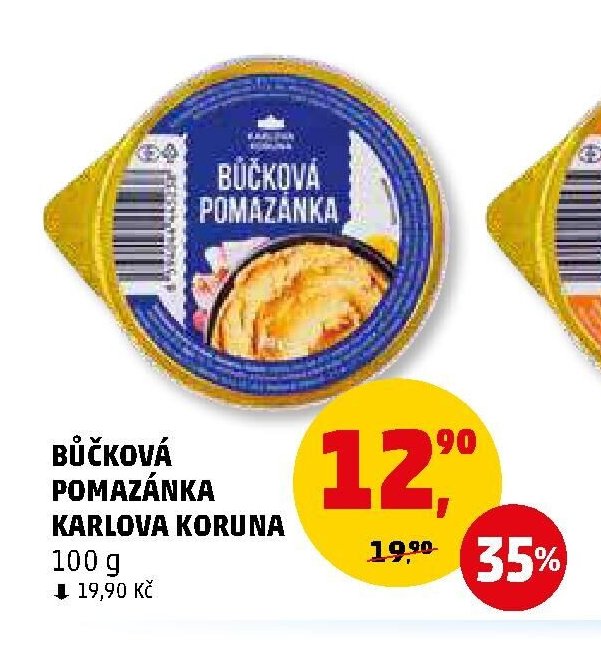 BŮČKOVÁ POMAZÁNKA KARLOVA KORUNA 100 g