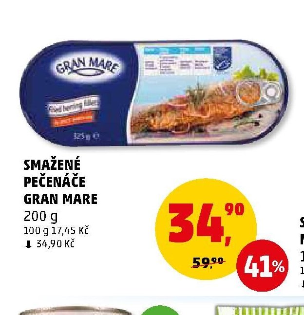SMAŽENÉ PEČENÁČE GRAN MARE 200 g