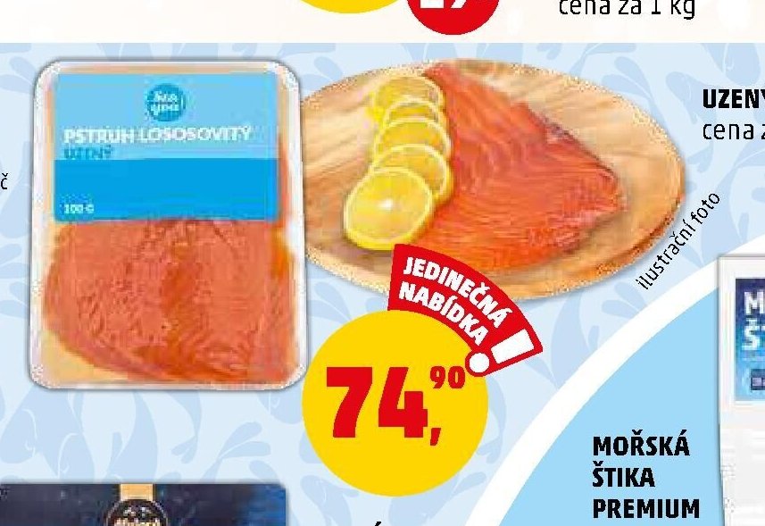 UZENÝ PSTRUH LOSOSOVITÝ