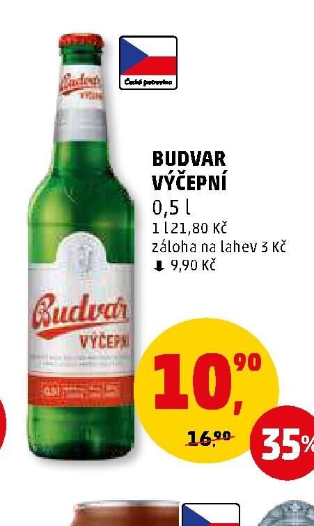BUDVAR VÝČEPNÍ