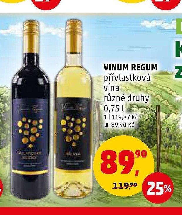 VINUM REGUM přívlastková vína