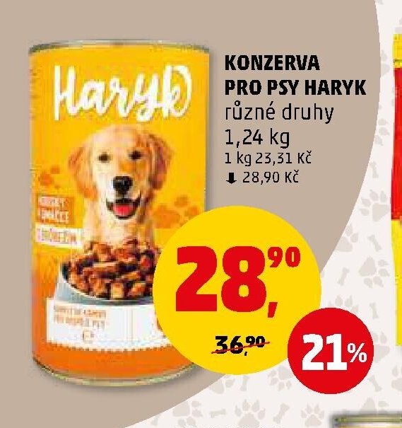 KONZERVA PRO PSY HARYK