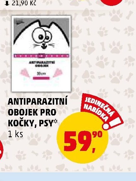 ANTIPARAZITNÍ OBOJEK PRO KOČKY, PSY*