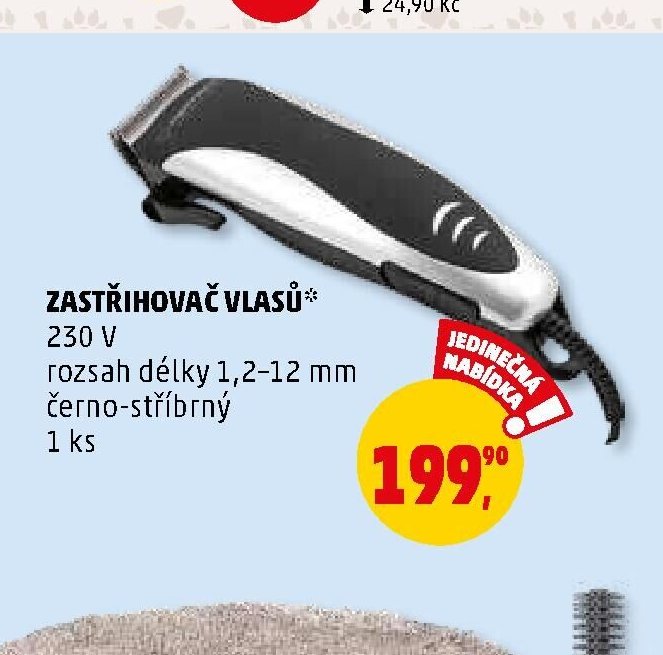 ZASTŘIHOVAČ VLASŮ*