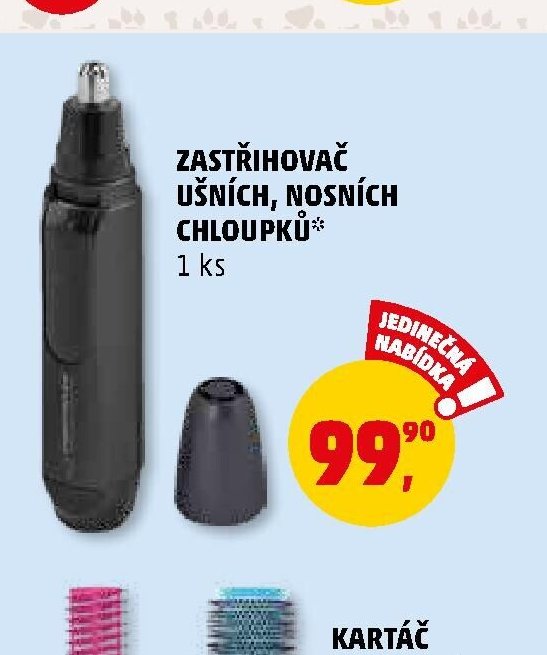 ZASTŘIHOVAČ UŠNÍCH, NOSNÍCH CHLOUPKŮ*