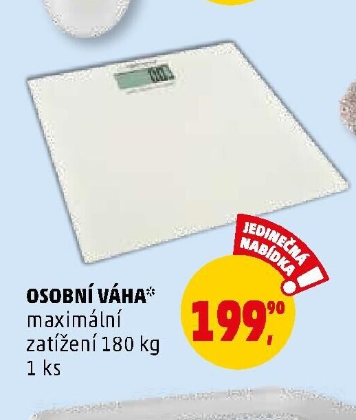 OSOBNÍ VÁHA*