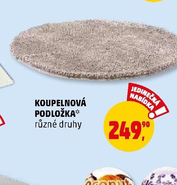 KOUPELNOVÁ PODLOŽKA*