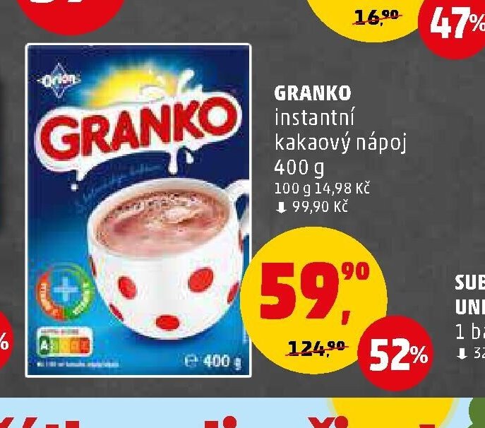 Granko instantní kakaový nápoj