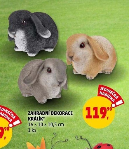 Zahradní dekorace králík