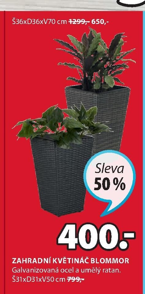 Zahradní květináč BLOMMOR