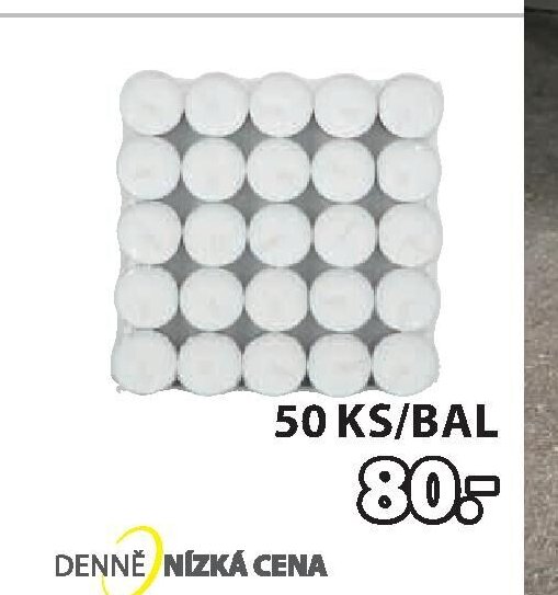 ČAJOVÉ SVÍČKY REGNER