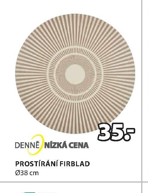 PROSTÍRÁNÍ FIRBLAD