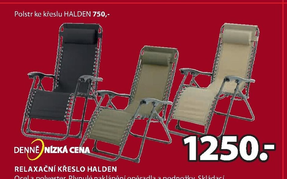 Relaxační křeslo HALDEN