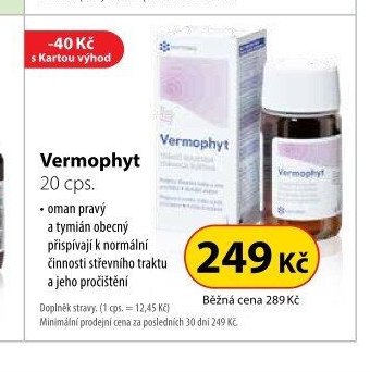Vermophyt 20 cps.