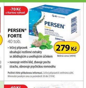 PERSEN FORTE 40 tob.