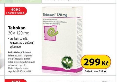 Tebokan 30x 120 mg