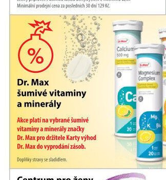 Dr. Max šumivé vitaminy a minerály