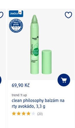 trend !t up clean philosophy balzám na rty avokádo