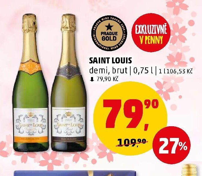 SAINT LOUIS demi, brut