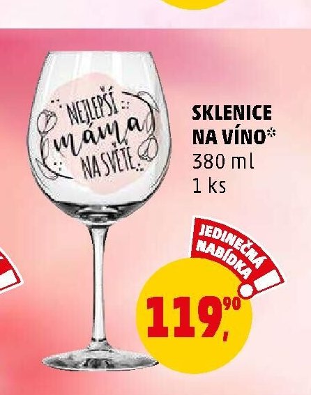 SKLENICE NA VÍNO
