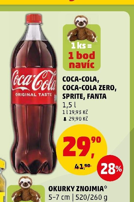 Coca-Cola, Coca-Cola Zero, Sprite, Fanta