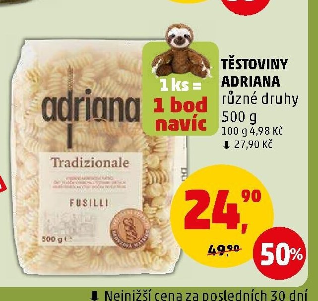 Těstoviny Adriana