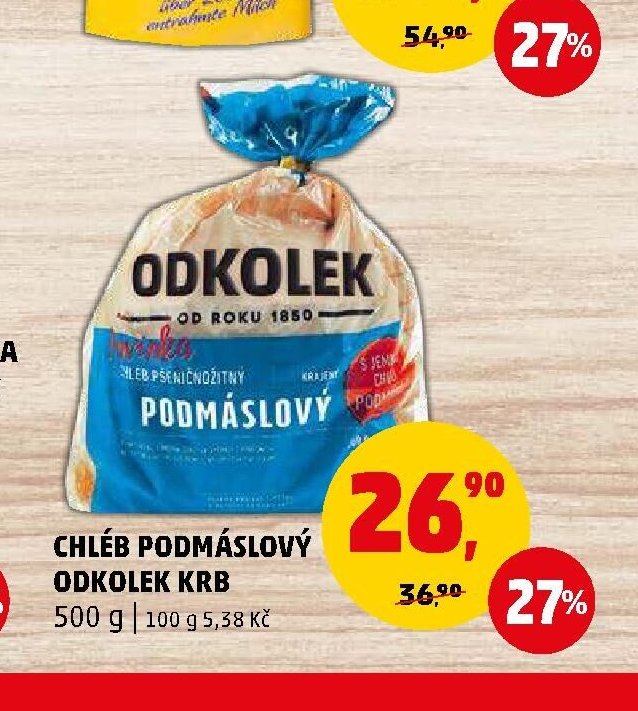 Chléb podmáslový Od Kolek