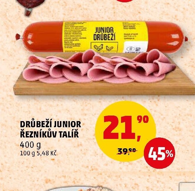 DRŮBEŽÍ JUNIOR ŘEZNÍKŮV TALÍŘ