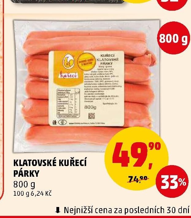 KLATOVSKÉ KUŘECÍ PÁRKY