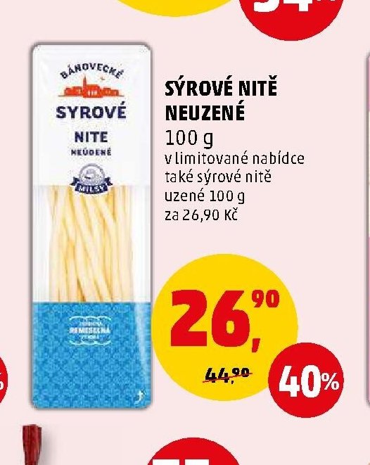 Sýrové nitě neuzené